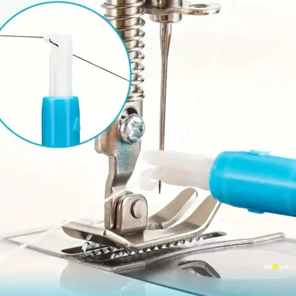 Enhebrador automático de Agujas para Máquina de Coser Azul Claro