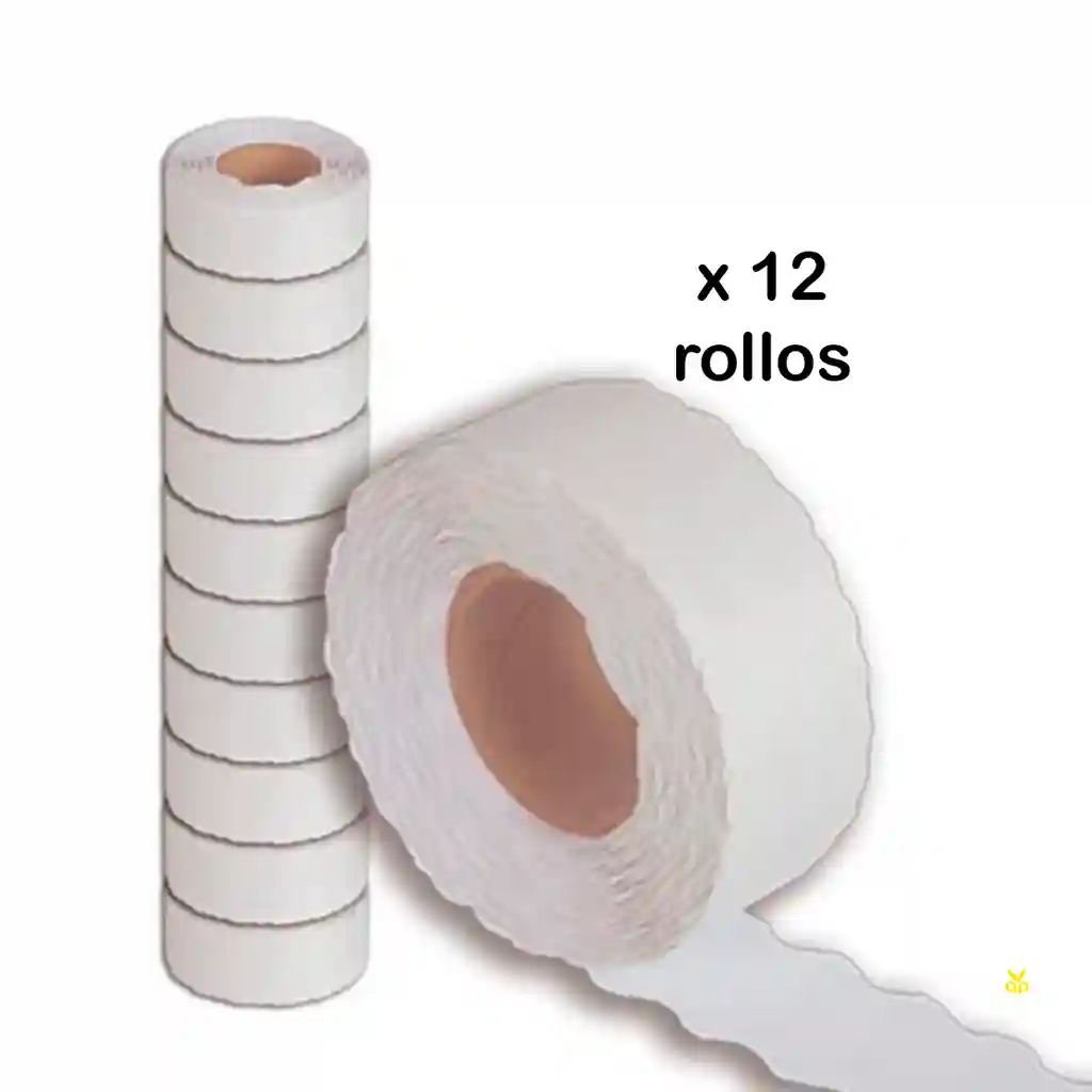 Rollo Tiqueteadora Open O Blitz Paquete 12 Rollos 1300cu