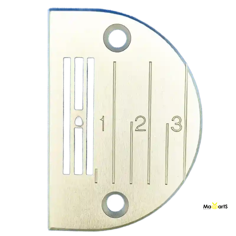Planchuela Original Siruba E704 de 4 Carriles para Máquinas Planas 1 Aguja Industrial